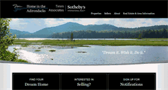 Desktop Screenshot of homeintheadirondacks.com